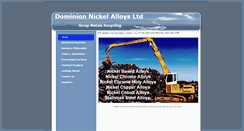Desktop Screenshot of domnickel.com